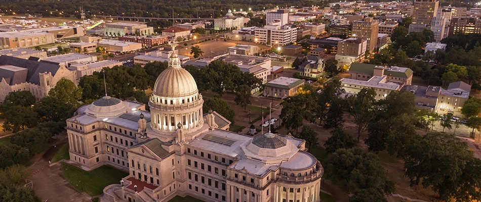 Safest and Least Safe Counties in Mississippi